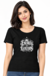Energy Is Everything – Women's Black Graphic T-Shirt