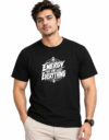 Energy Is Everything – Men's Black Graphic T-Shirt