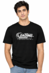 Loading – Men's Black Graphic T-Shirt