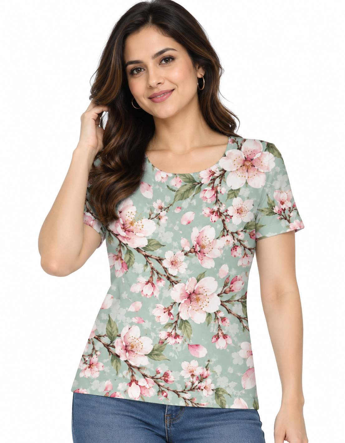 Bloom Forward Cherry Blossom Women's T-Shirt