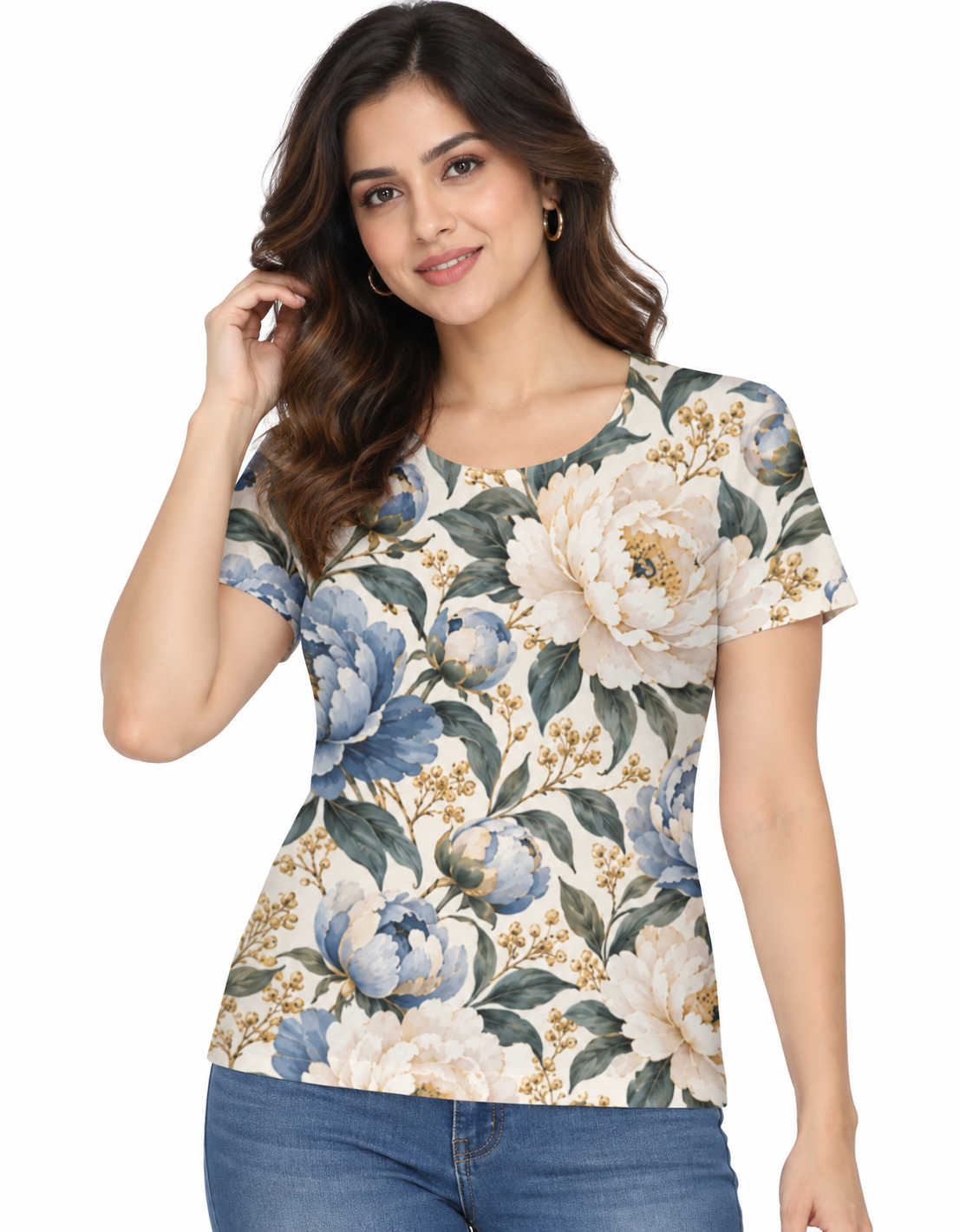 Quiet Strength Floral Women's T-Shirt