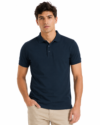 Men's Premium Navy Blue Polo T-Shirt – Timeless Confidence Edition